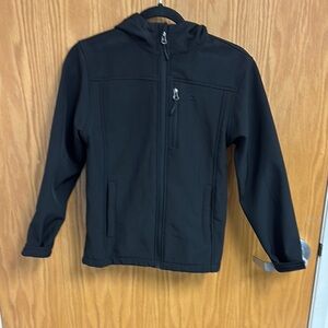Snozu Performance Boys Black Hooded Jacket